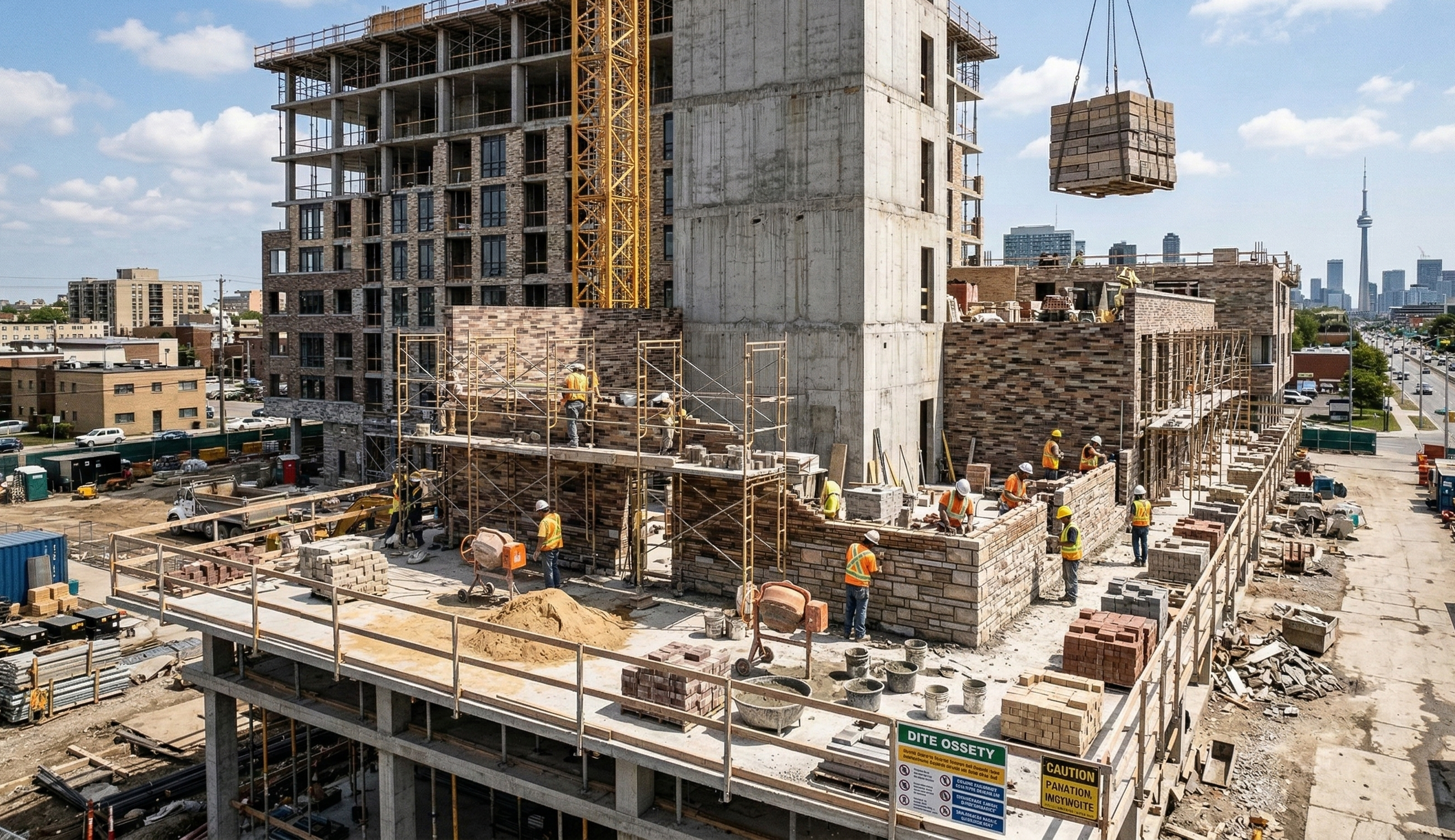 Masonry bricklayer stonework